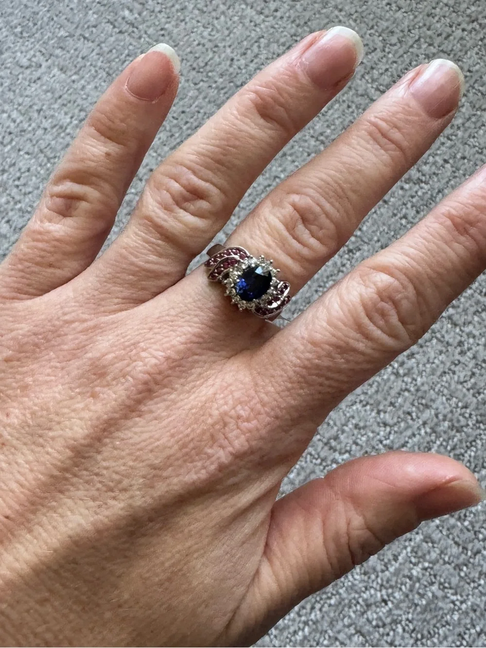 Sterling Gemstone Ring